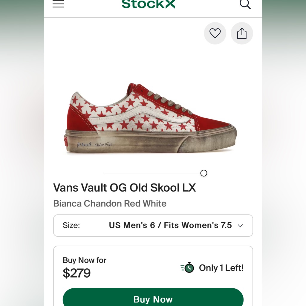 Vans X Bianca Chandon